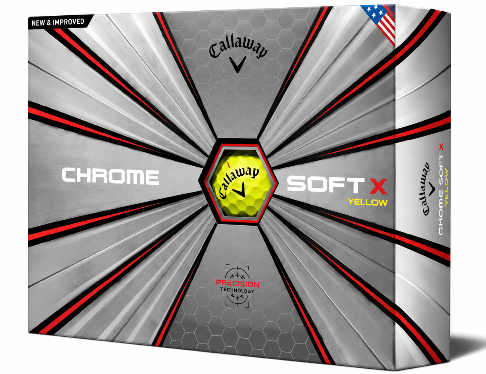 Callaway Chrome Soft X Golfballen – Yellow (Dozijn) - Thom's Golfgear