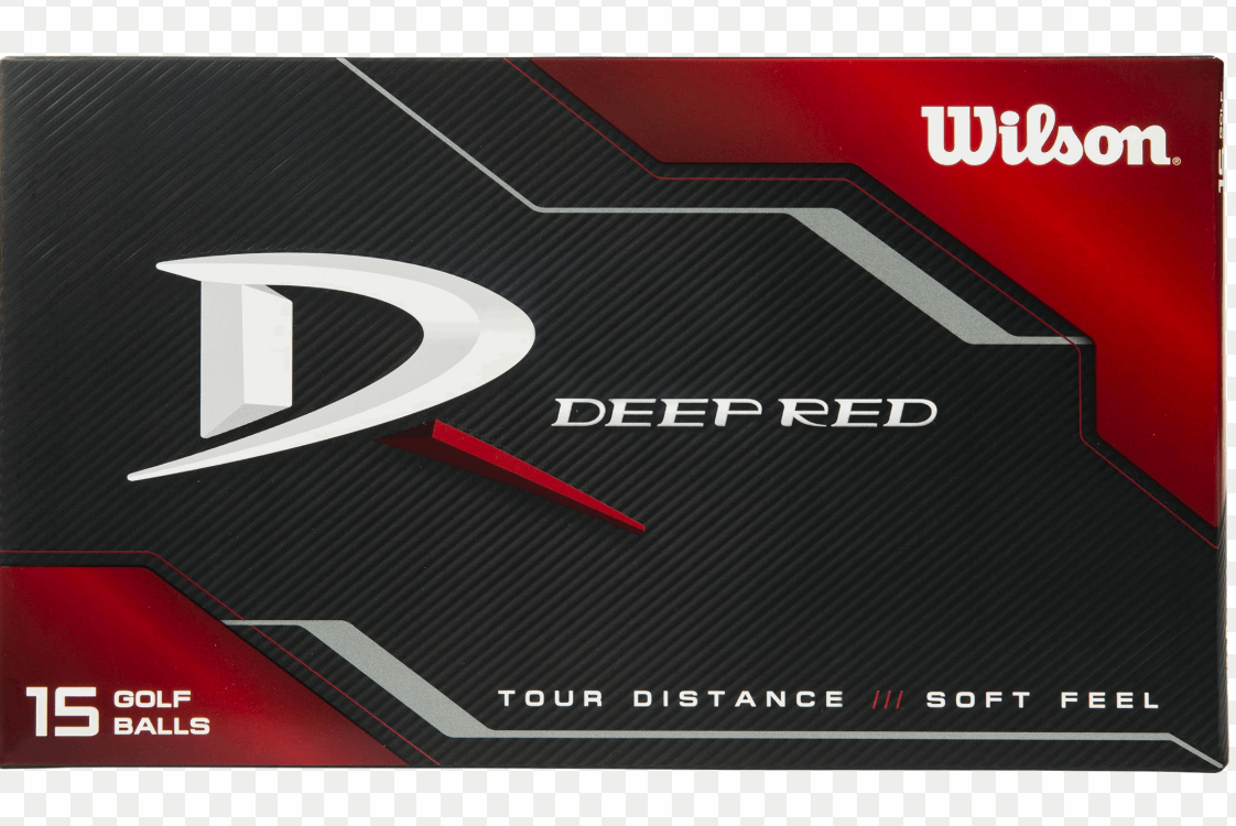 Wilson Deep Red Golfballen – 15 Ballen - Thom's Golfgear