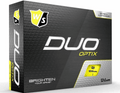 Wilson Staff DUO Optix Matte Golfballen – Yellow (Dozijn) - Thom's Golfgear