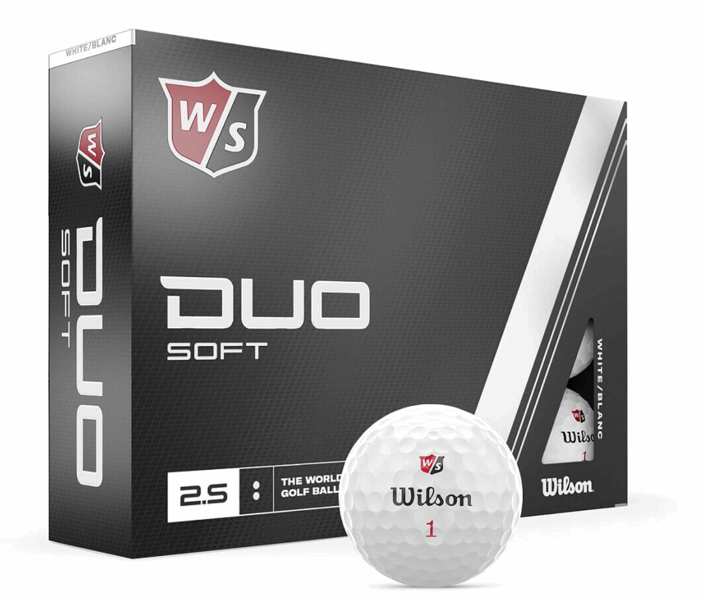 Wilson Staff DUO Soft 2.5 Golfballen – Dozijn - Thom's Golfgear