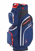 Mizuno BR-D4 Cartbag – Navy Blauw met Rode Accenten - Thom's Golfgear