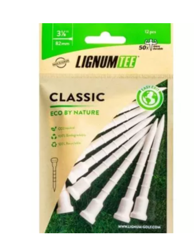 Lignum Classic Plastic Golftees (Diverse Maten)