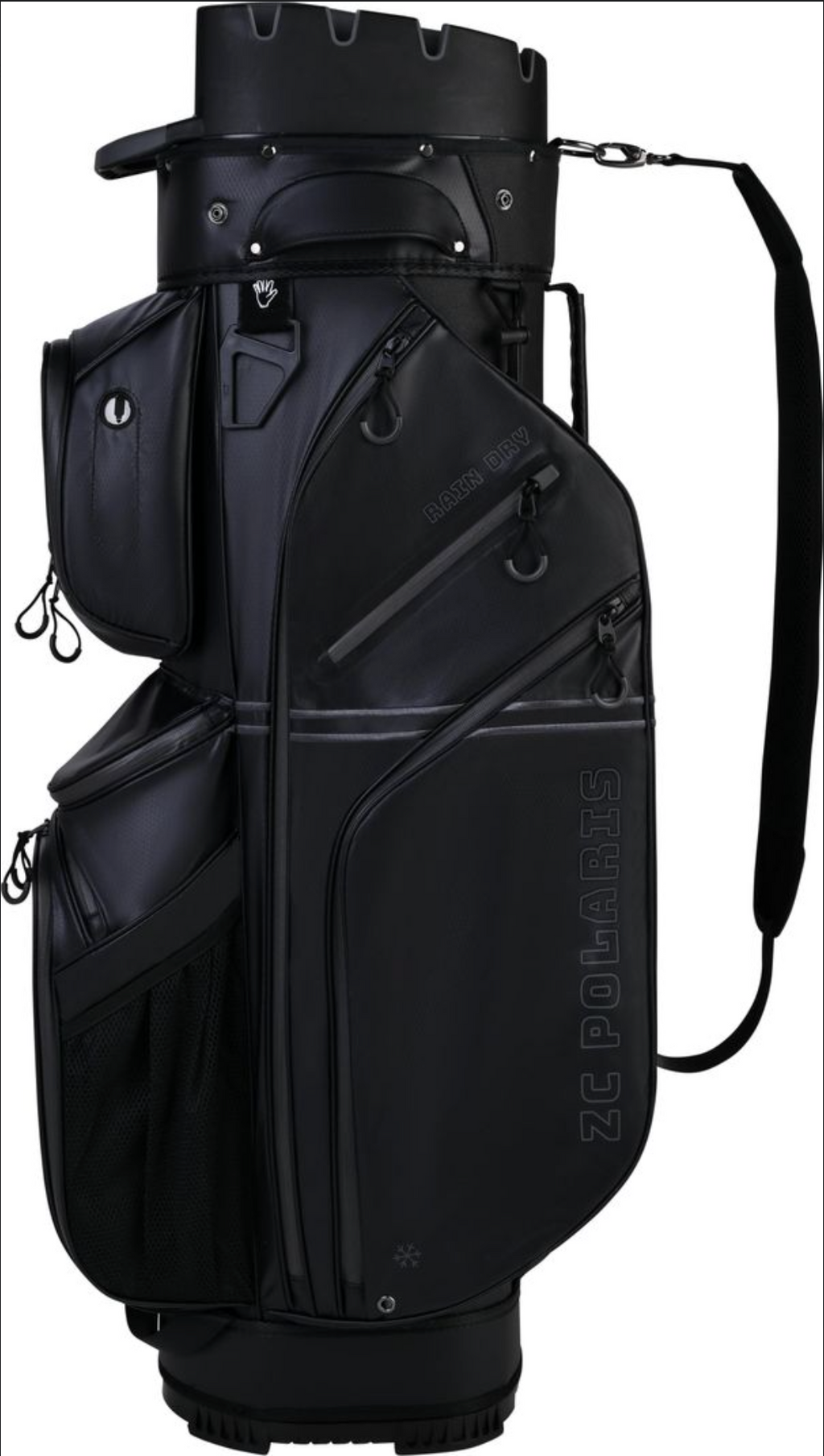 Fastfold Polaris Rain Dry Cartbag – Zwart