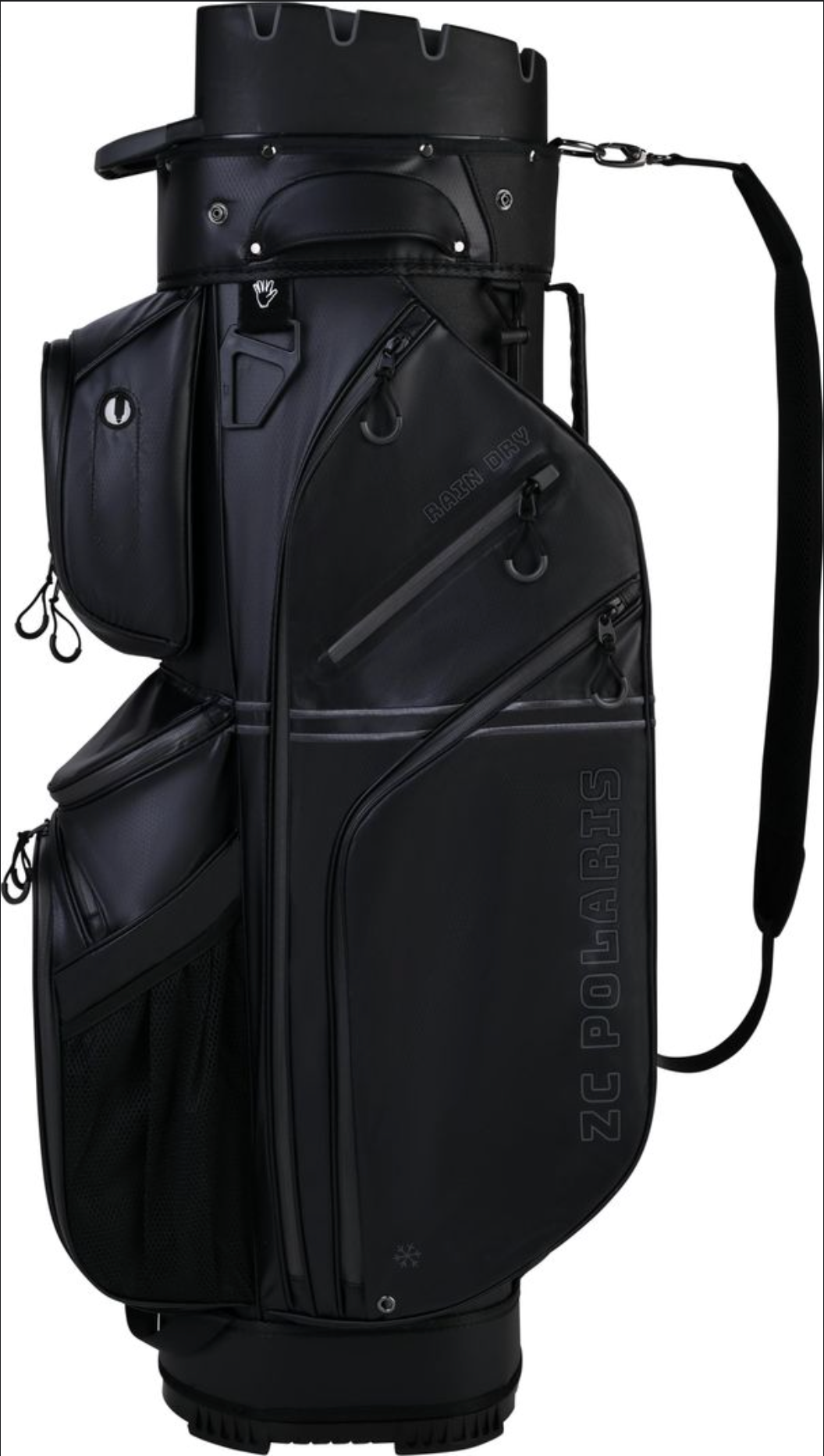 Fastfold Polaris Rain Dry Cartbag – Zwart