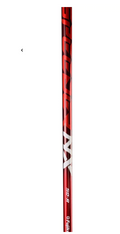 Fujikura Speeder NX 50-A drivershaft met TaylorMade adapter voor golfclubs, in A-flex, op een witte achtergrond.