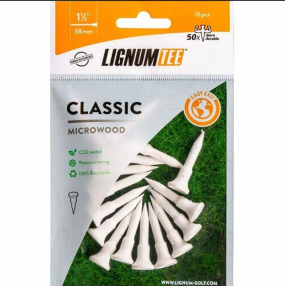 Lignum Classic Plastic Golftees (Diverse Maten)