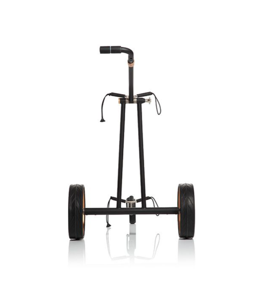 JuCad Phantom Titan Black on Black Rosé 3.0 Golftrolley