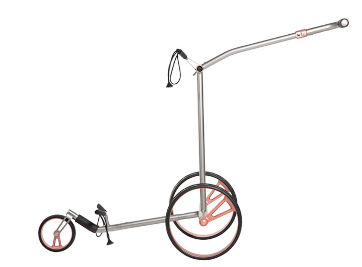 JuCad Phantom Titan Rosé 3.0 Golftrolley