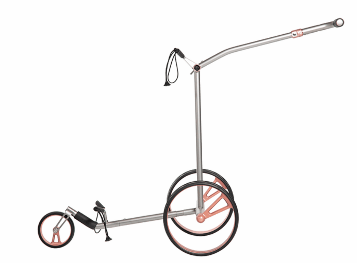 JuCad Phantom Titan Rosé 3.0 Golftrolley