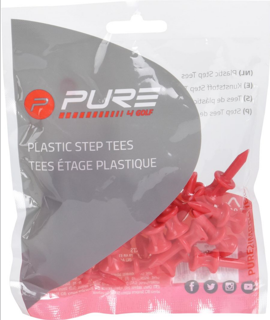 Pure2Improve Step Tees – 24mm / 31mm / 37mm / 53mm