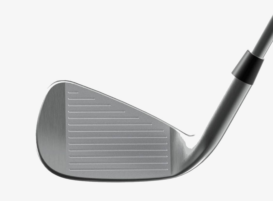 Thom's Golfgear Vice Golf VGI02 zwarte ijzers set 5-PW + AW + SW rechtshandig, golfclubs met houten handgrepen en metalen koppen