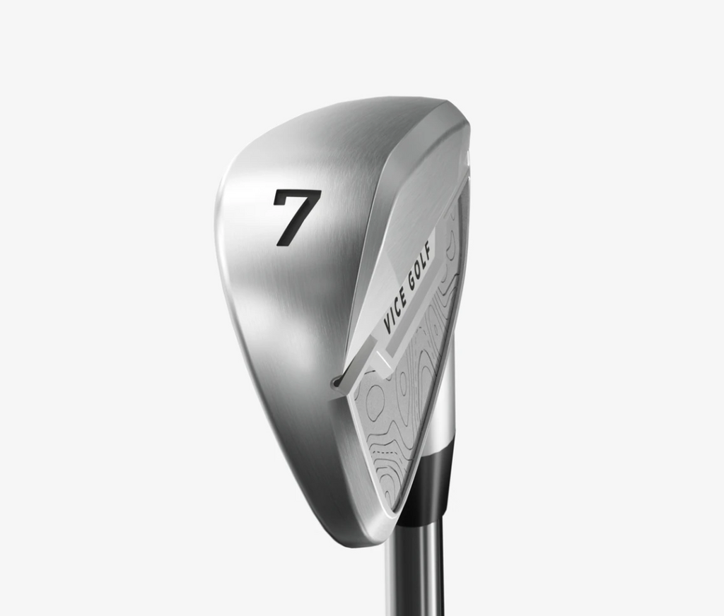 Vice Golf VGI02 zwarte ijzers set 5-PW, AW, SW voor rechtshandige golfers, door Thom's Golfgear