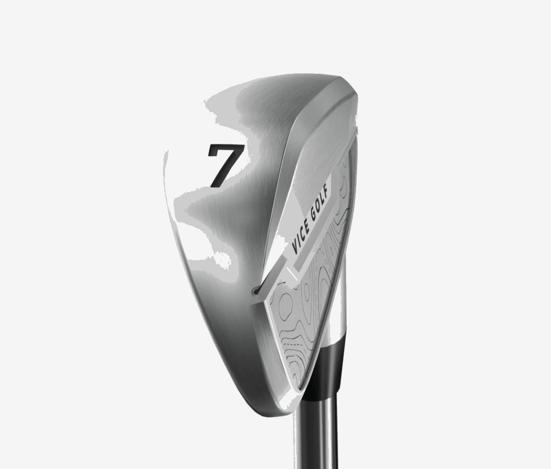 Vice Golf VGI02 zwarte ijzers set 5-PW, AW, SW voor rechtshandige golfers, door Thom's Golfgear