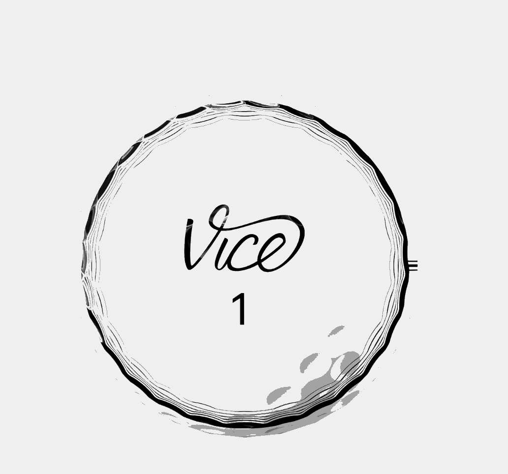 Twaalf Thom's Golfgear Vice Pro Plus Tracer golfballen met opvallende tracer patronen voor betere zichtbaarheid tijdens het spelen
