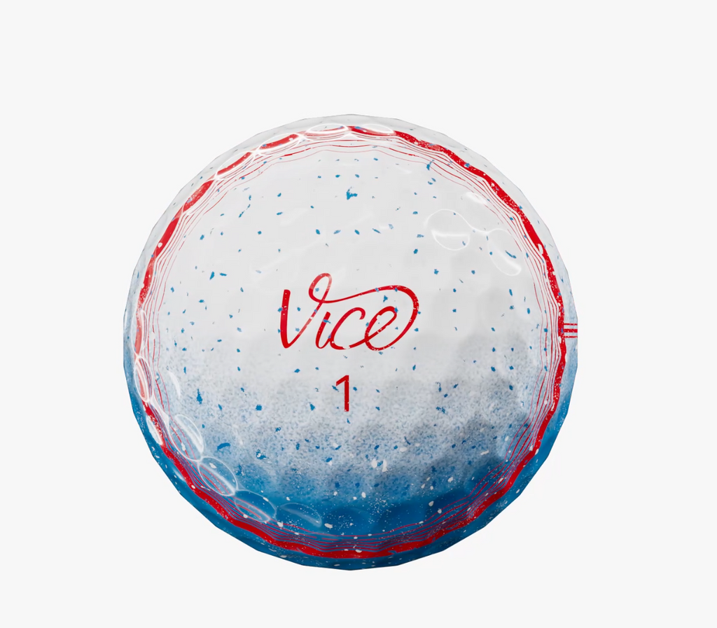 Vice Pro Plus Tracer Special Arctic Bomb Golfballen – 12 Stuks (Dozijn)