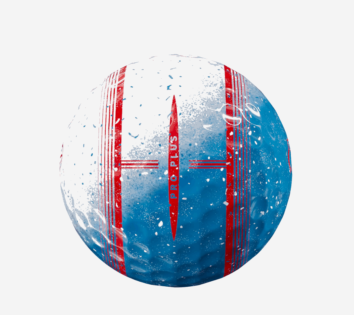 Vice Pro Plus Tracer Special Arctic Bomb Golfballen – 12 Stuks (Dozijn)