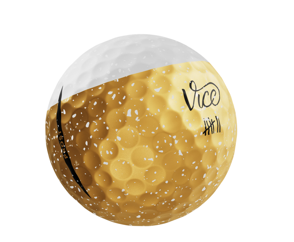 Vice Pro(st) Beer Golfballen – 12 Stuks (Dozijn)