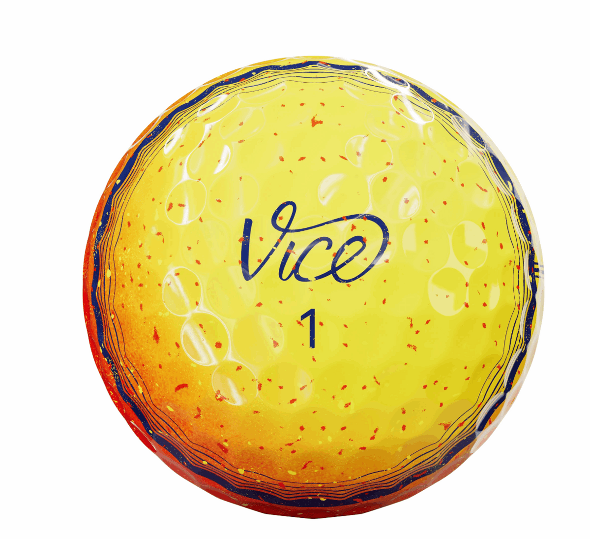 Vice Pro Tracer Special Fireball Golfballen – 12 Stuks (Dozijn)