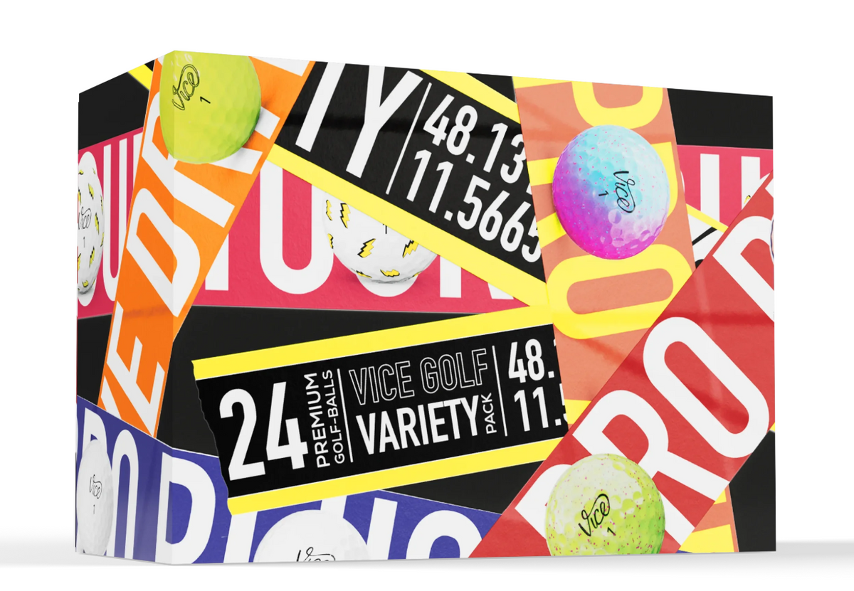 Vice Golf 24-Ball Variety Pack – 24 Golfballen