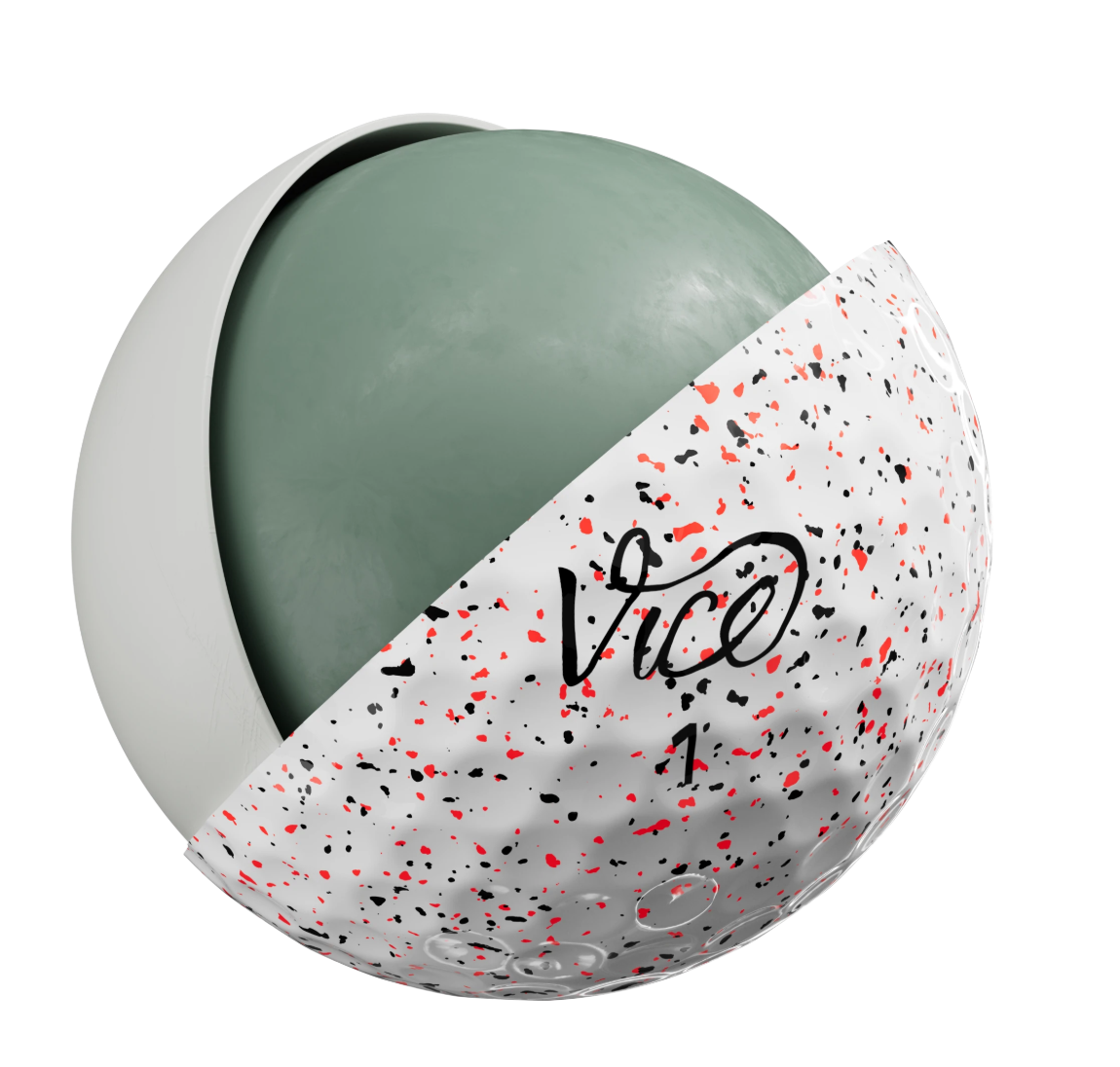 Vice Pro Air Drip Red Black Golfballen – 12 Stuks (Dozijn)