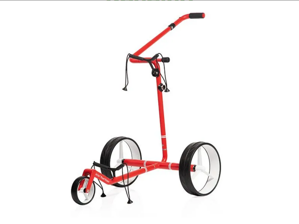 JuCad Carbon Travel 3.0 Elektrische Golftrolley – Royal Rosso / Royal Navy / Travel Special / Travel Special Racing