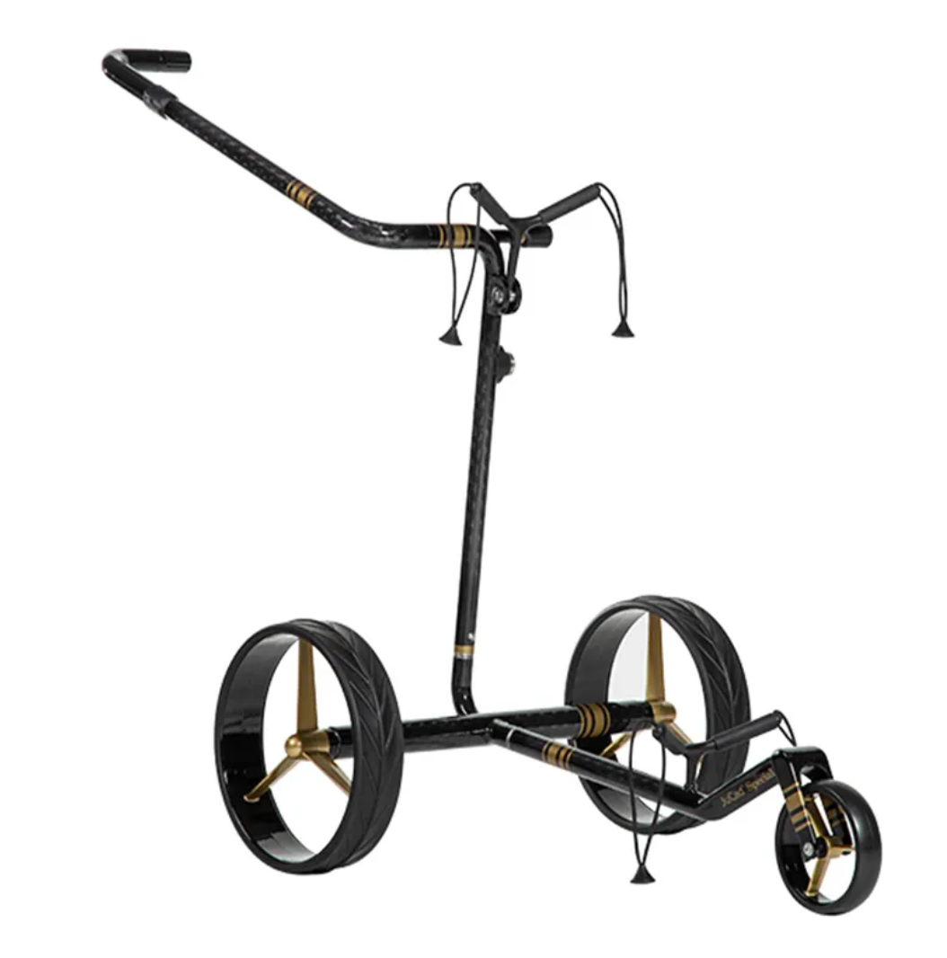 JuCad Carbon Travel 3.0 Elektrische Golftrolley – Royal Rosso / Royal Navy / Travel Special / Travel Special Racing
