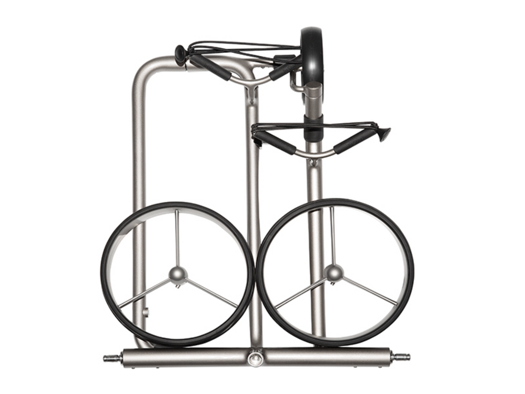 JuStar Silver 1.0 Elektrische Golftrolley – Inclusief Scorekaarthouder en Draagtas