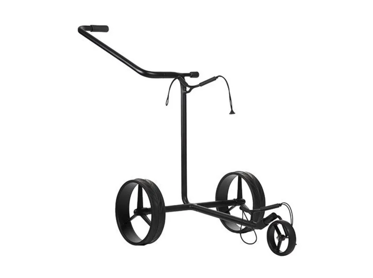 JuStar Black 3-Wiel Golftrolley – Zwart