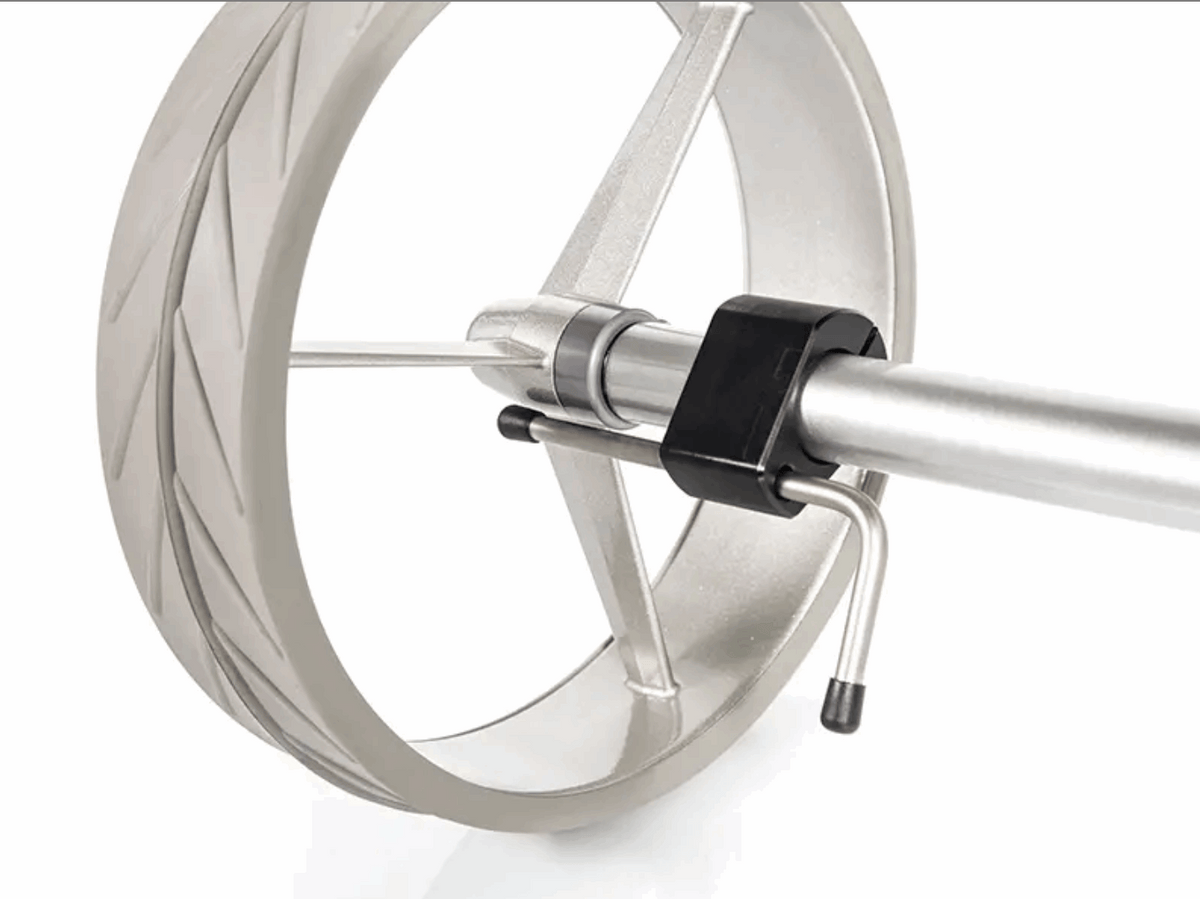 JuStar White 3-Wiel Golftrolley – Wit