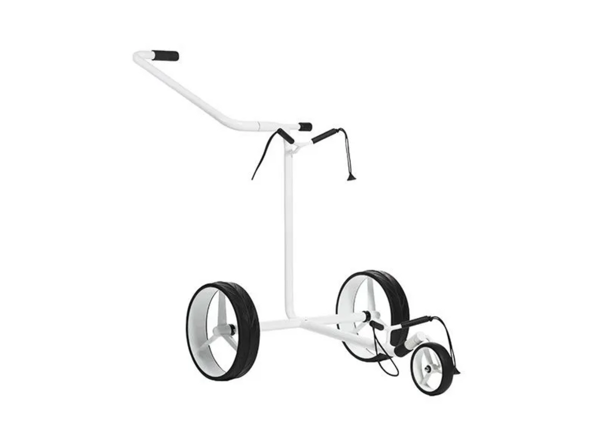 JuStar White 3-Wiel Golftrolley – Wit