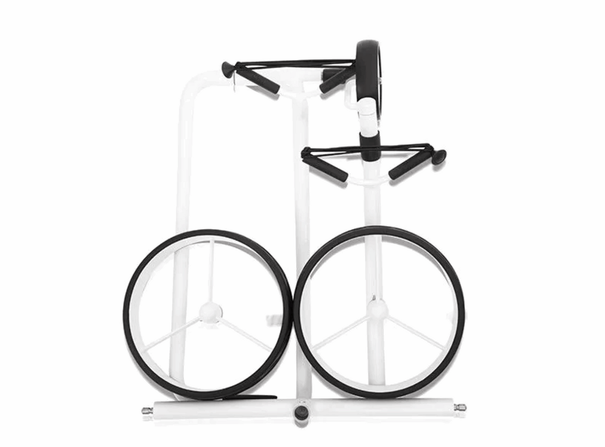 JuStar White 3-Wiel Golftrolley – Wit