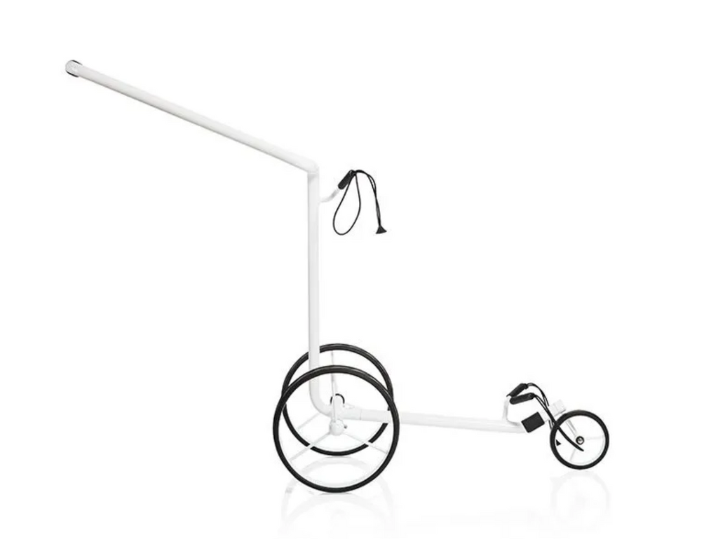 JuStar White 3-Wiel Golftrolley – Wit