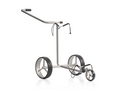 JuStar Silver 3-Wiel Golftrolley – Zilver