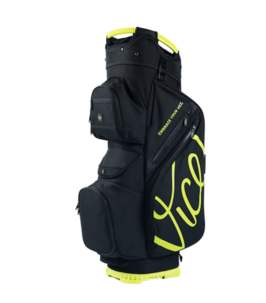 Vice Core Cart Bag – Black Lime