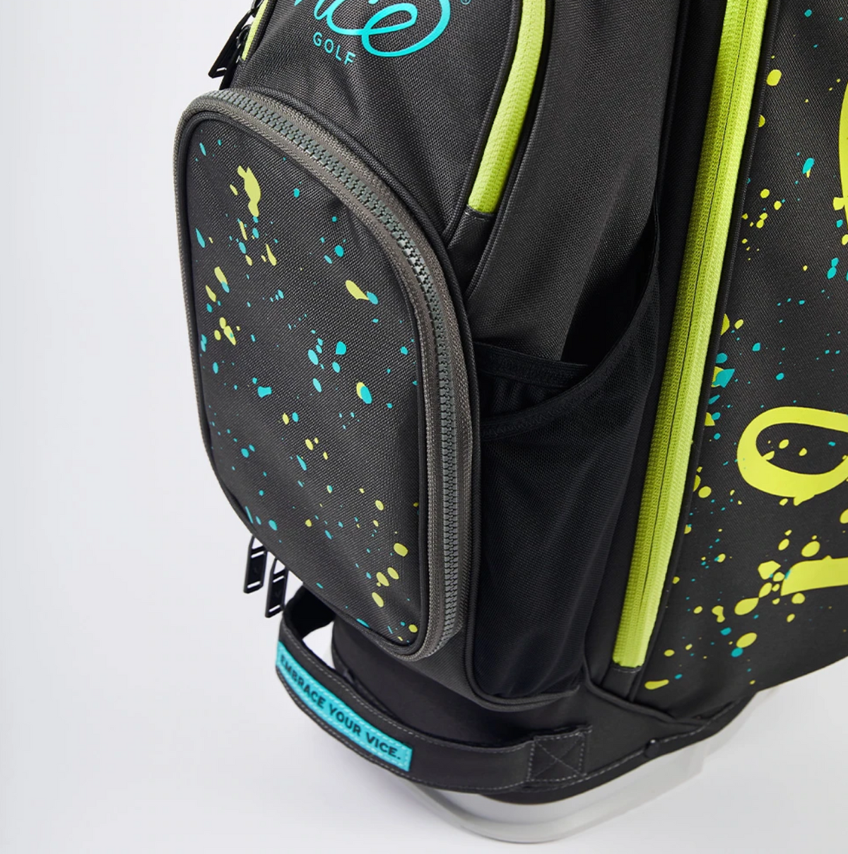 Vice Aero Carry Bag – Dark Grey / Grey / Lime