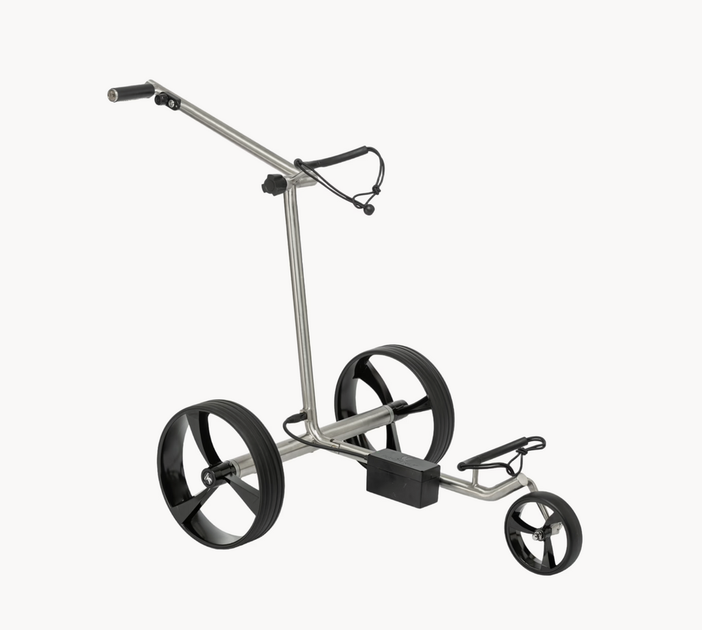 Leisure Golf Ikarus 2.0 Elektrische Golftrolley – Zilver - Thom's Golfgear