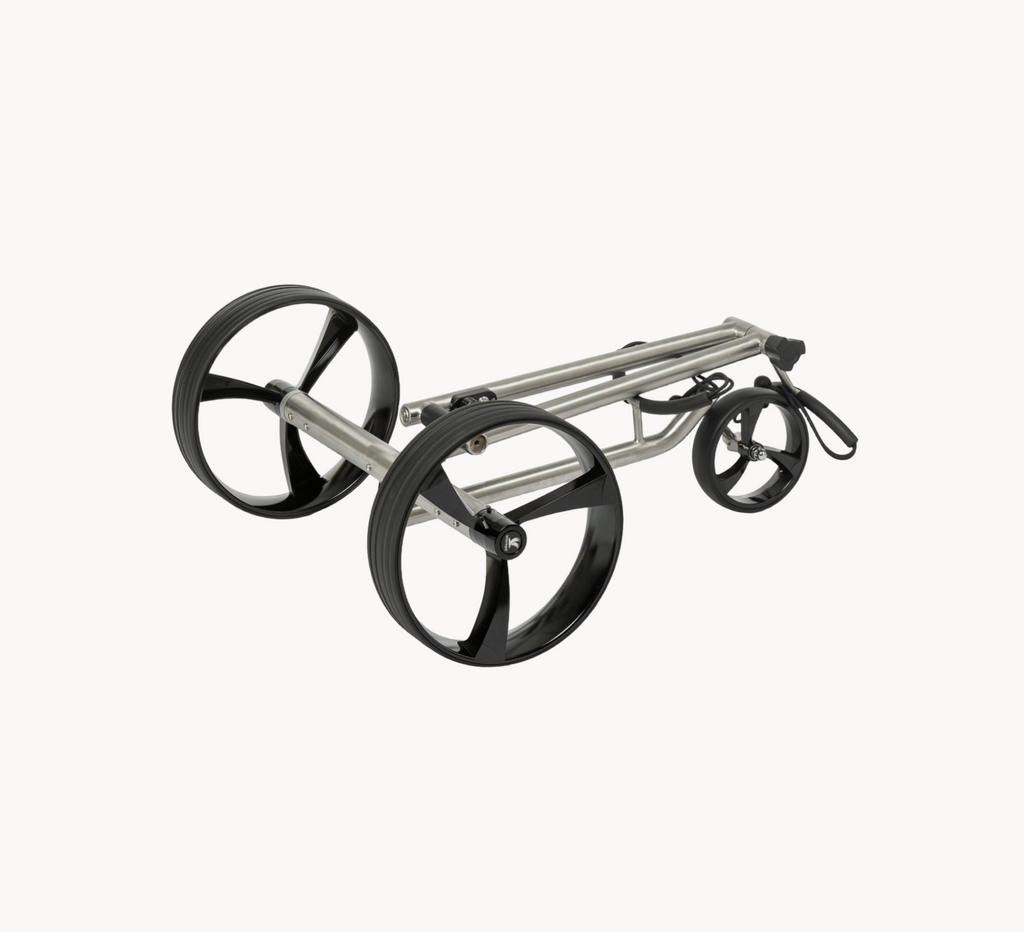 Leisure Golf Ikarus 2.0 Elektrische Golftrolley – Zilver - Thom's Golfgear