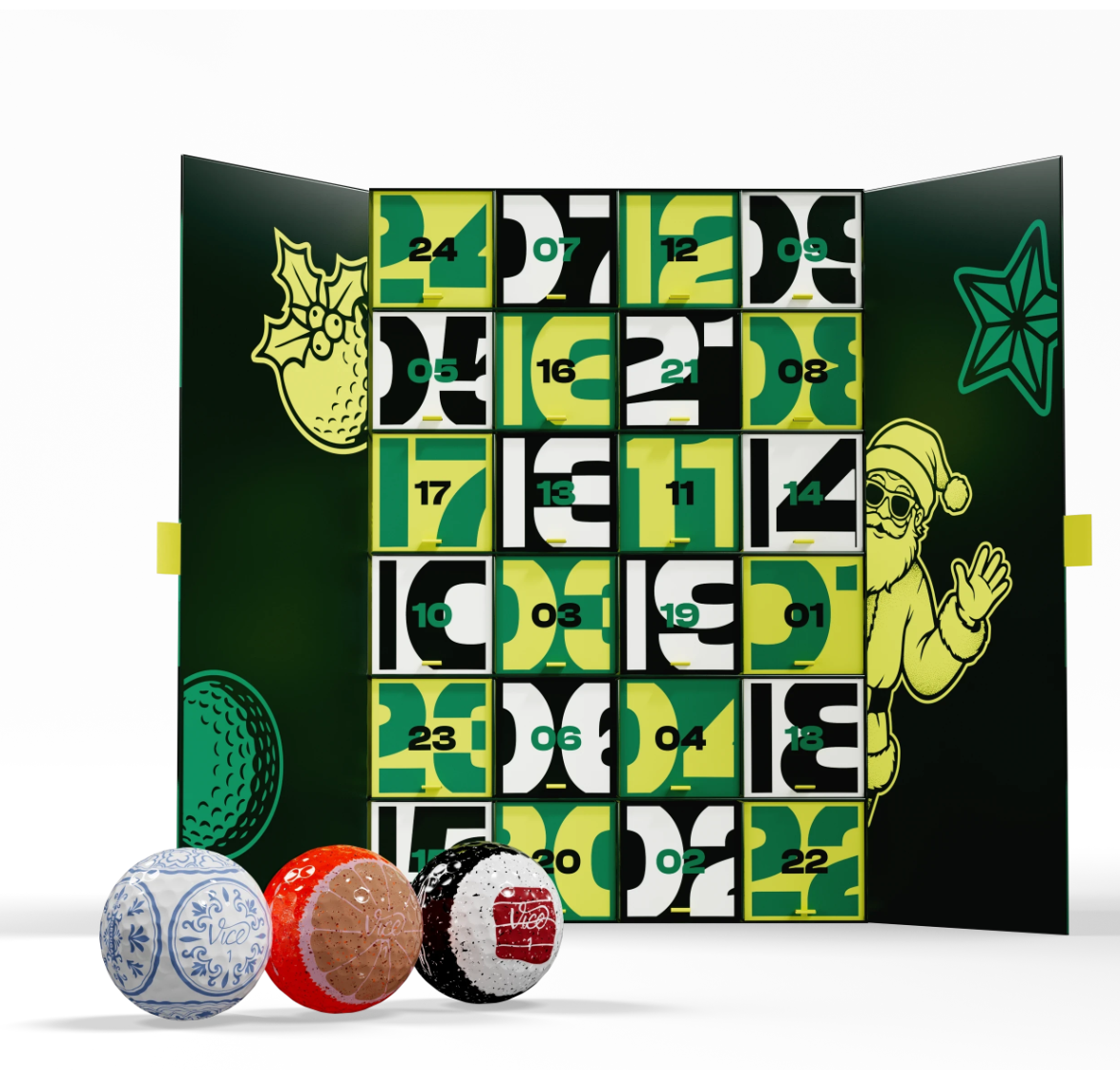 Vice Golf Advent Calendar – 48 Golfballen - Thom's Golfgear