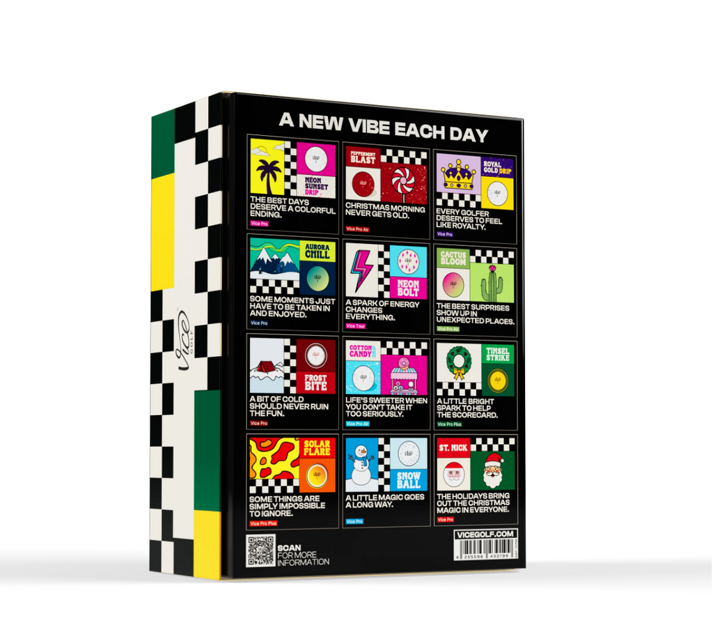 Vice Golf Advent Calendar – 24 Golfballen - Thom's Golfgear