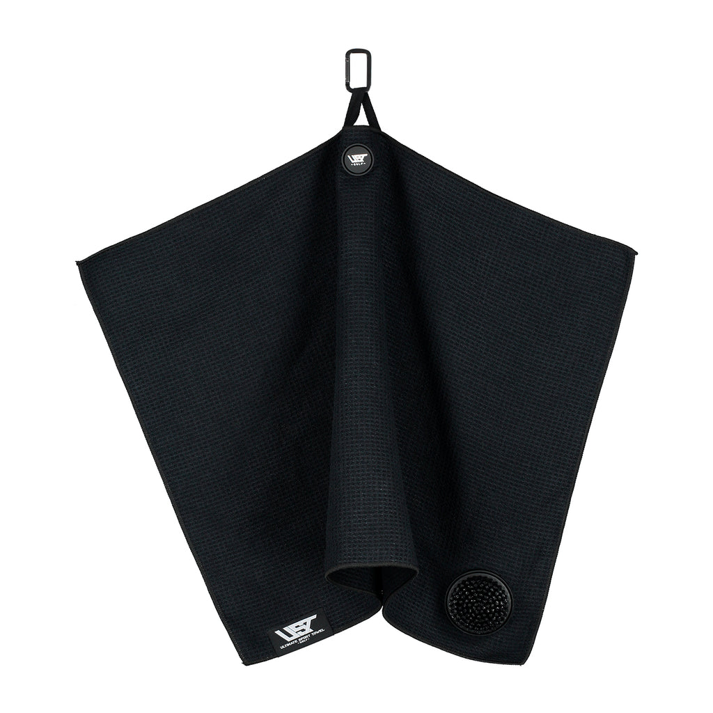 UST Premium Magnetische Golfhanddoek – Wit, Zwart of Grijs