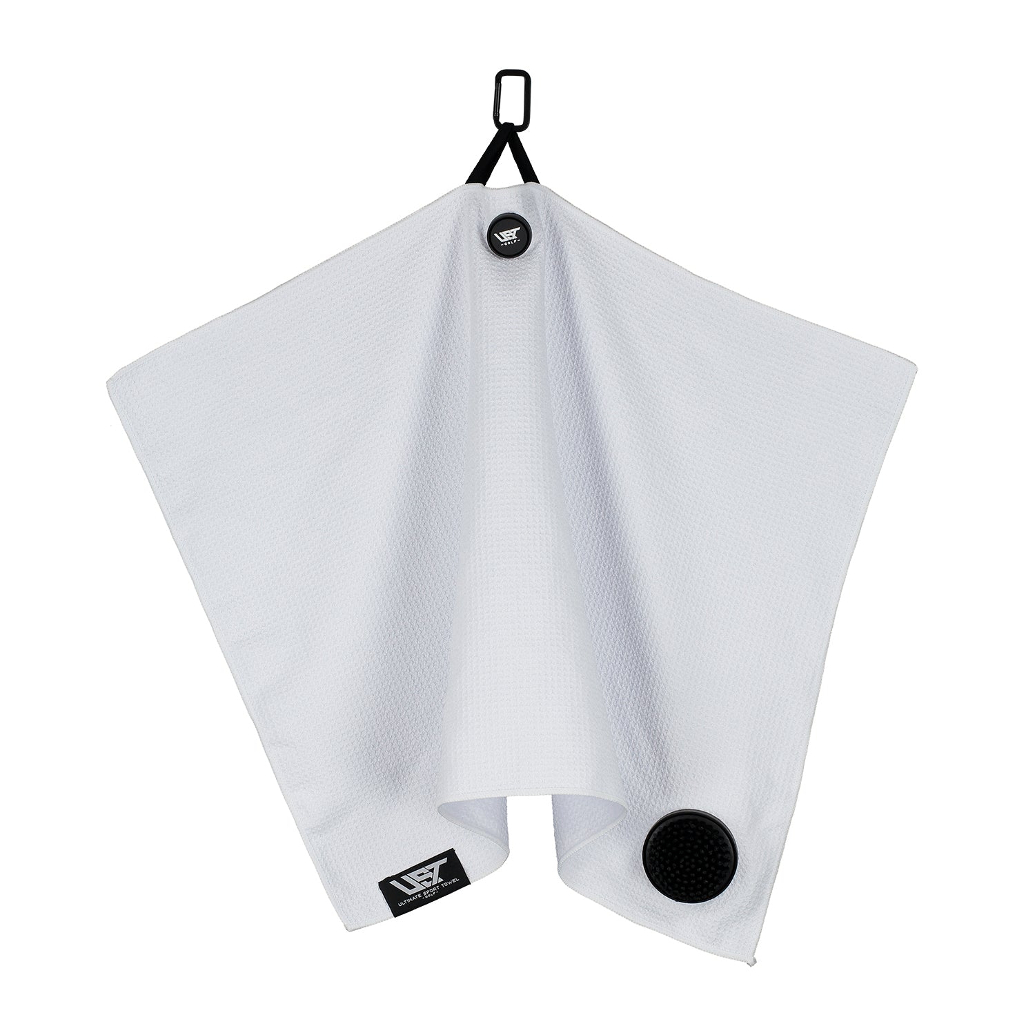 UST Premium Magnetische Golfhanddoek – Wit, Zwart of Grijs