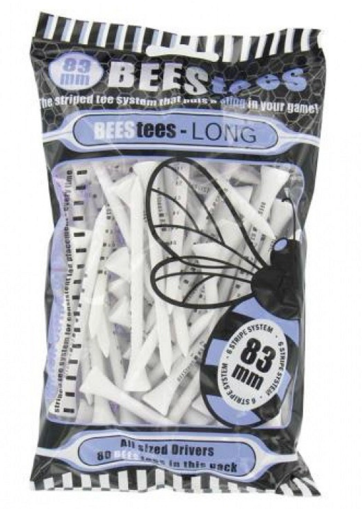 BeesTees Long Wooden Tees 83