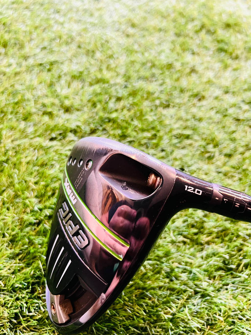 12* loft op de Callaway Epic Max driver