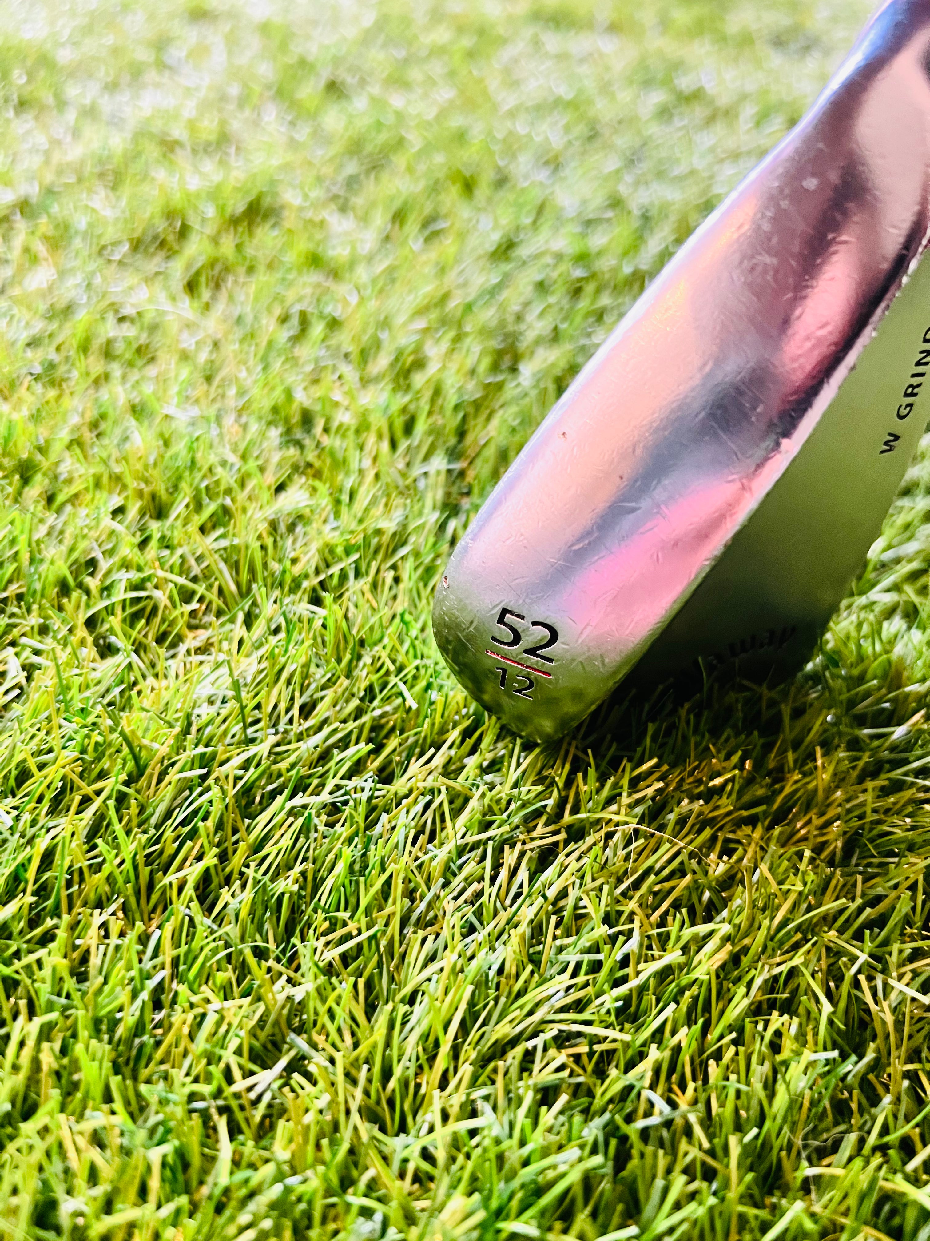 52* loft op de gapwedge van Callaway Mack Daddy 4