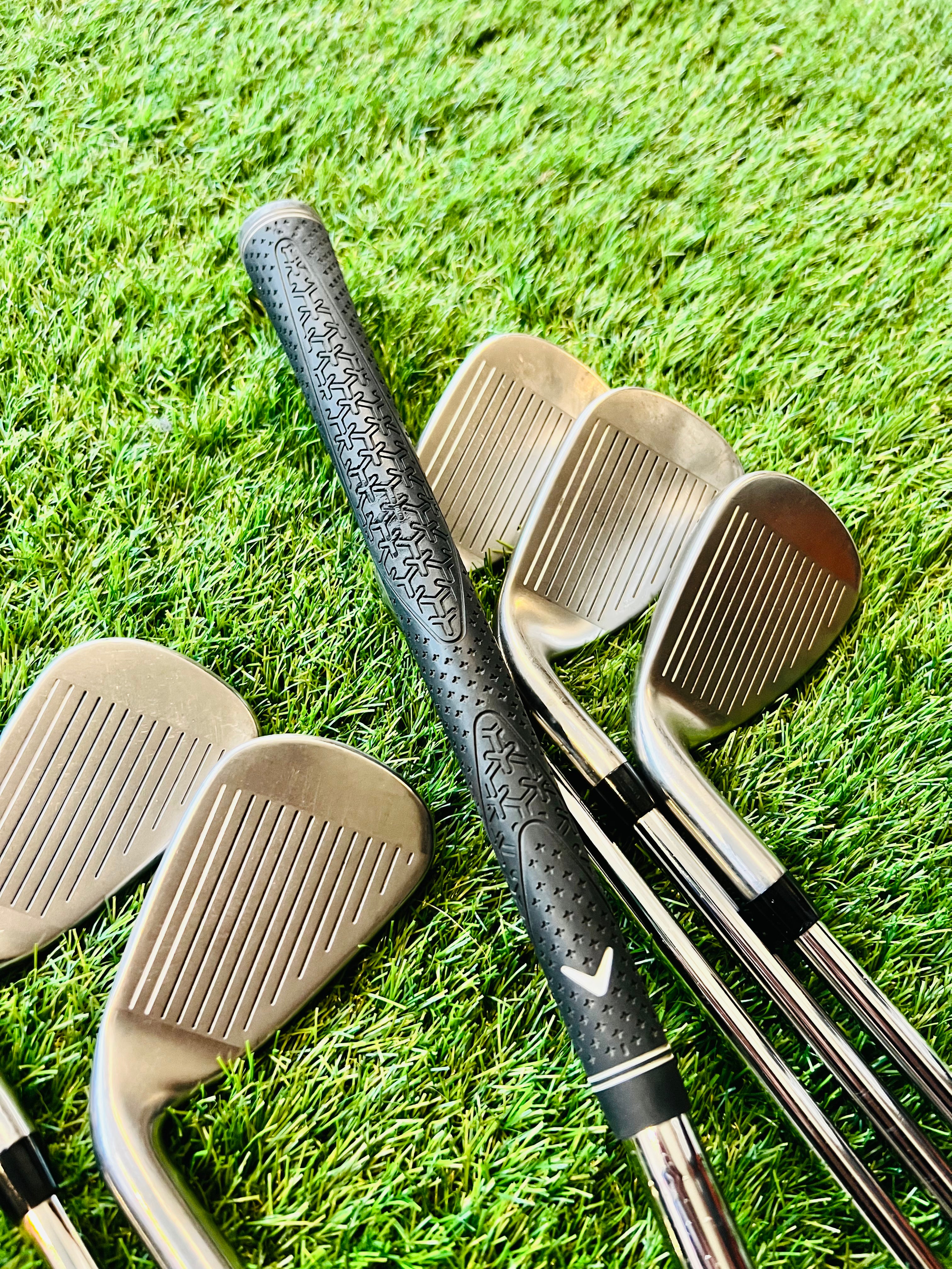 Grips van de Callaway Mavrik ijzers