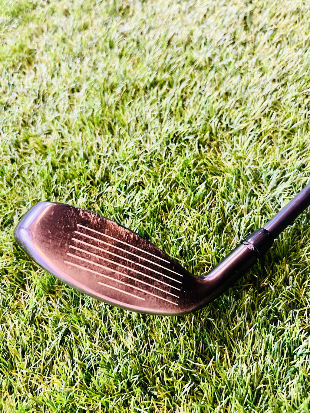 Clubface van de Callaway XR Hybrid