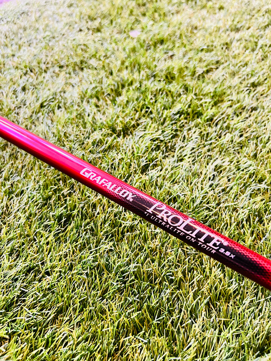 Extra stiff shaft van Grafalloy Prolite