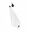 Lignum Microfiber Magnetic Golf Towel – White
