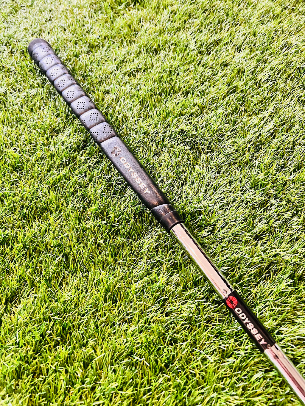 Shaft en grip van de Odyssey Dual Force 550