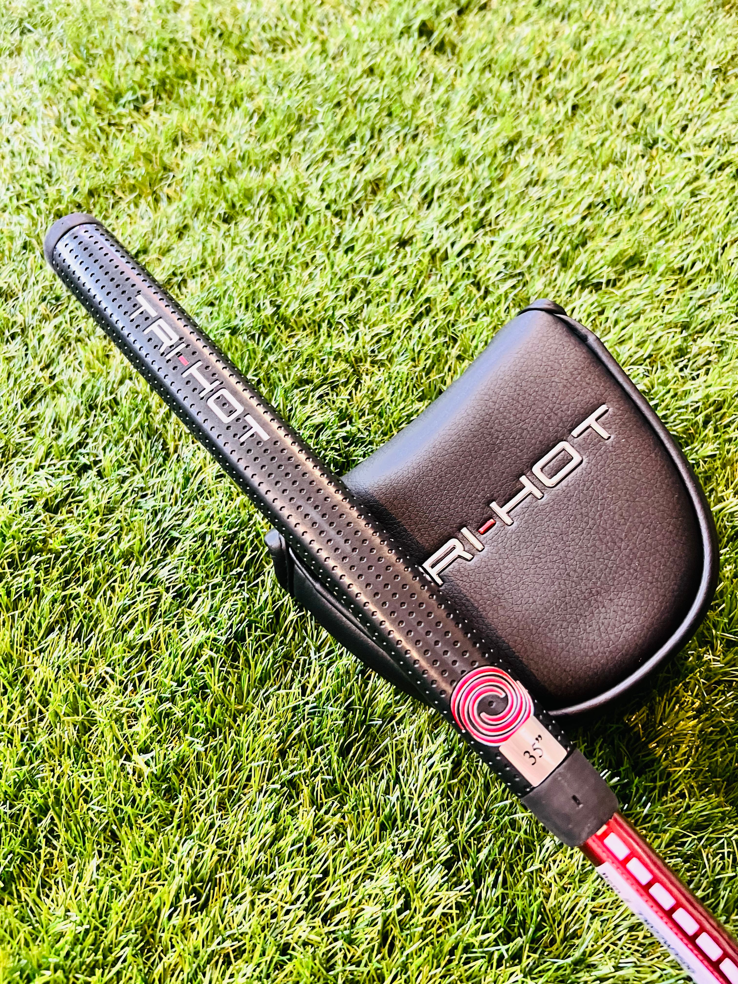 Grip van de nieuwe Odyssey TriHot Rossie putter